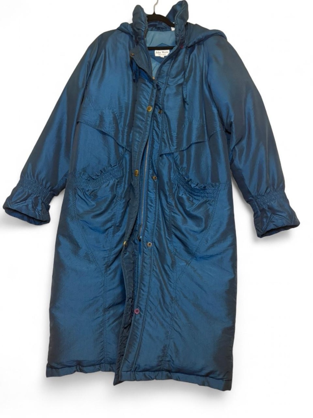 Vintage Women’s Iridescent Blue John Weitz Jacket